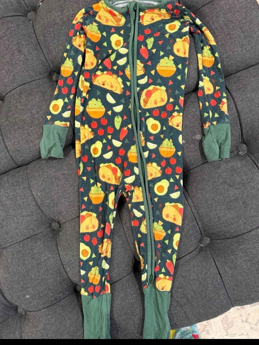 Little sleepies Taco zippy